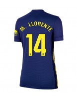 Atletico Madrid Marcos Llorente #14 Bortedrakt Dame 2025-26 Korte ermer